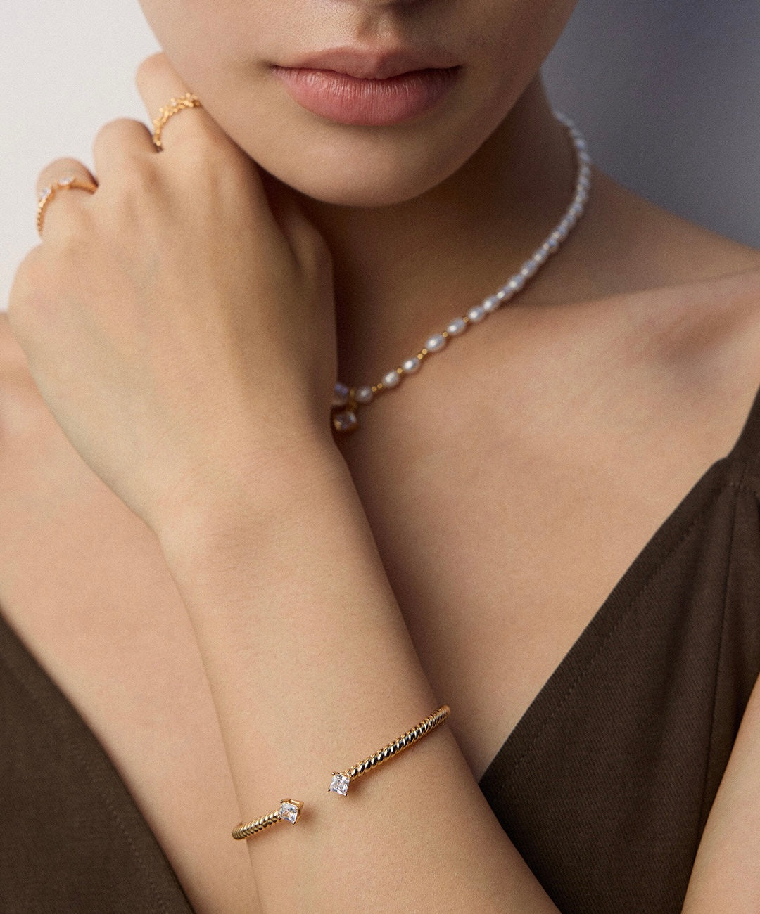 【Keliana】S925ブレスレット|2色選択可(ゴールド/シルバー)|ギフト対応