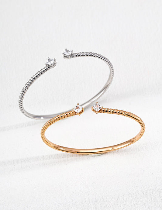 【Keliana】S925ブレスレット｜2色選択可（ゴールド／シルバー）｜ギフト対応