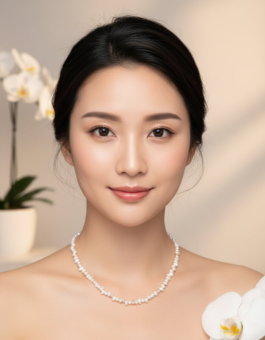 【Keliana】S925淡水パールネックレス｜上品・開運｜ギフト対応